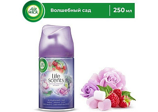 Сменный баллон AIRWICK (АЭРВИК) для освежителя воздуха Волшебный сад 250мл