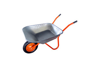 Тачка садовая одноколесная SAKURA WB6204 65л 120кг