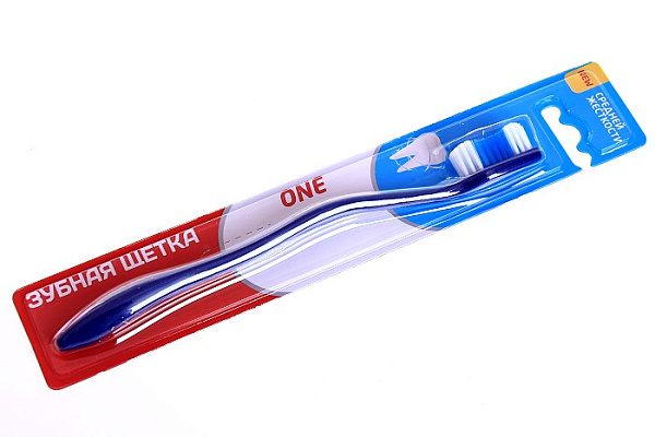 Зубная щетка RENDAL one средней жесткости (247)