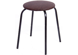 Табурет 18  (Модуль) смрз круг   шоколад на меди 2100000000524