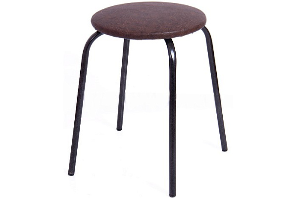 Табурет 18  (Модуль) смрз круг   шоколад на меди 2100000000524