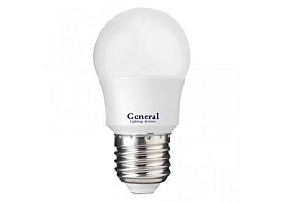 Лампа светодиодная GLDEN-G45F-8-230-E27-4500 (149)
