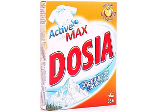 Стиральный порошок DOSIA (ДОСЯ) для ручной стирки Альпийская свежесть 365г (173)