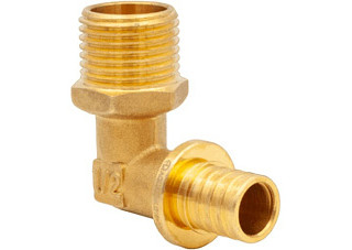 Уголок аксиальный AQUALINK 16мм х 1/2" нар (150/10) (01023)