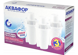 Комплект модулей смен. фильтр. "Аквафор В15" (3 шт)