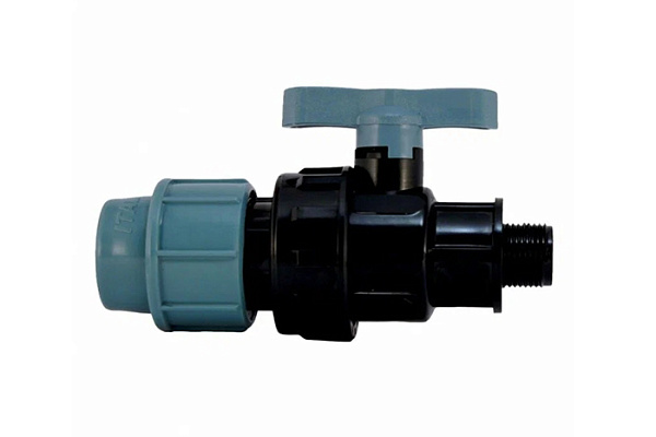 Кран ПЭ шаровой МУФТА-НР 25х1/2 