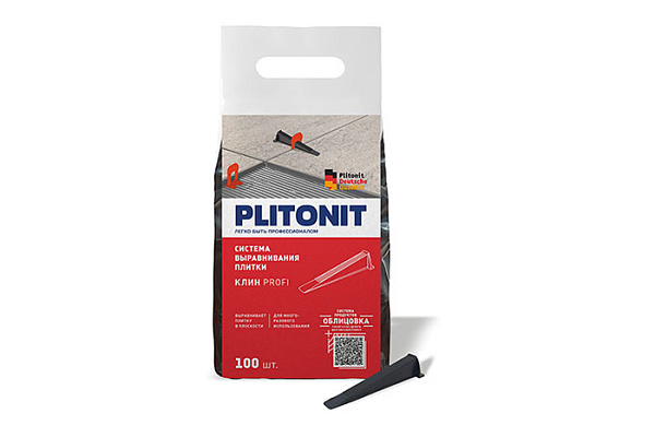 Клин СВП PLITONIT PROFI SVP пакет 100 шт H008265 (399) (1/15)