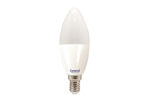 Лампа светодиодная GLDEN-CF-7-230-E14-2700 7Вт (876)