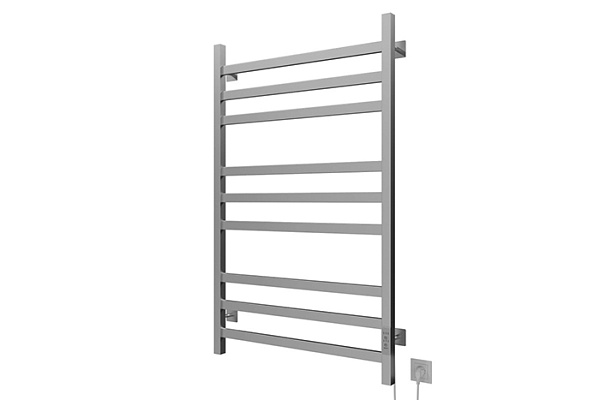 Полотенцесушитель электрический MIXLINE FAVORITE 80х50 г2 (таймер,499Вт,9перекл.)МАТОВЫЙ ХРОМ 557211