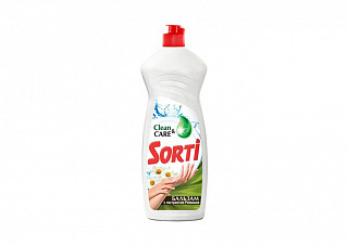 Жидкое средство для мытья посуды SORTI (СОРТИ) Бальзам Ромашка 900мл (841)