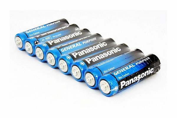 Элемент питания 06 Panasonic R6 BER blue General Purpose SR8 (8/48) 604/598