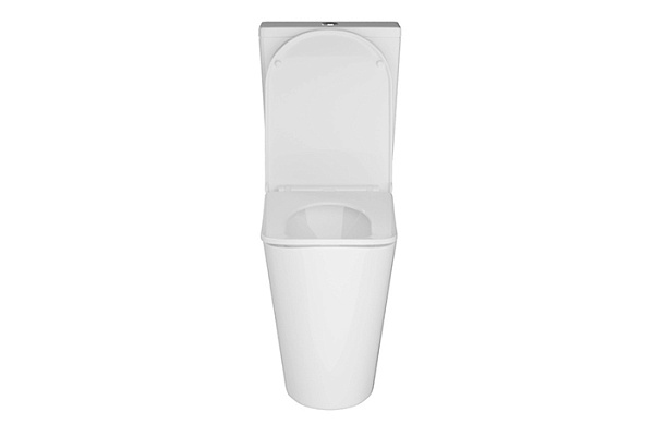 Унитаз-компакт анатомический WAVE SILUET Tornado3.0 гор,ниж,2-кн.арм,дюро,м/л,быстр,БЕЛЫЙ глянец