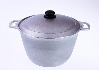 Кастрюля литой алюминий г.Кукмор 8,0л (к80)