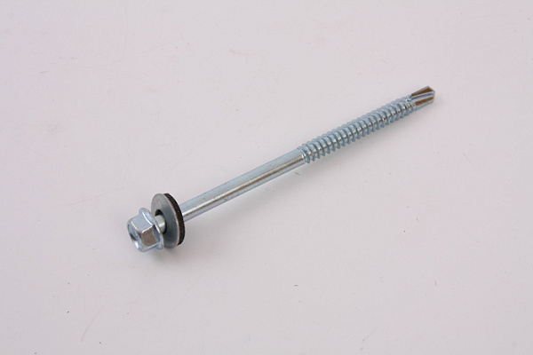 Кровельный саморез 6,3*100 цинк