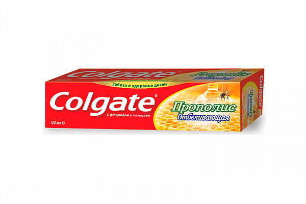 Зубная паста COLGATE (КОЛГЕЙТ) Прополис отбеливающая 100мл (840)