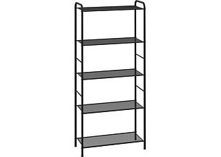 Стеллаж "Валенсия 25" (VALENCIA 25 Shelf rack) (Черный)