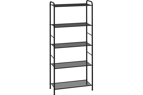 Стеллаж "Валенсия 25" (VALENCIA 25 Shelf rack) (Черный)