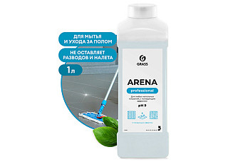 Средство для мытья полов GRASS Arena с полирующим эффектом 1,0л (218001)