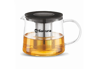 Чайник заварочный SAKURA SA-TP02-06 боросиликатное стекло 600мл