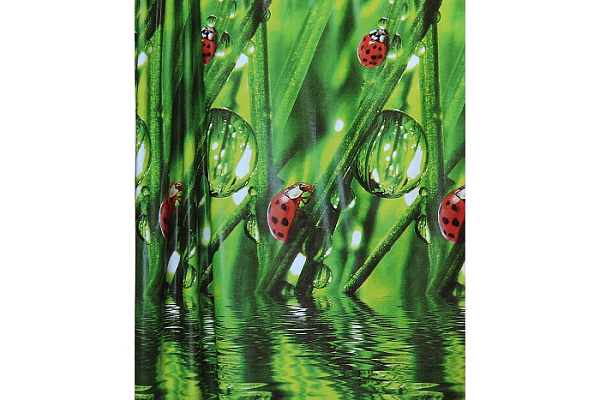 Штора для ванной комнаты ПВХ AQUA-PRIME 012D1 180х180см