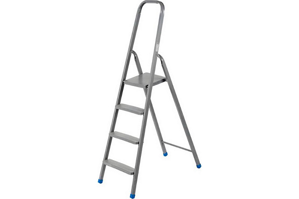 Стремянка стальная 10 ступеней ЯРУС площадка h=2,08м, до 120кг