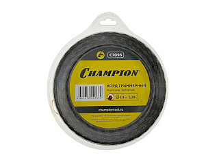 Леска CHAMPION Hurricane saw twist 4,4мм*28м (зубчатый витой)+нож 7095