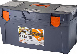 Ящик для инструментов Master Economy 16" серо-свинцовый/оранжевый BR6002СРСВЦОР 