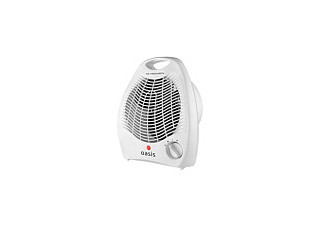 Тепловентилятор спиральный OASIS SD-20R (1000/2000Вт, 26,5х21,5х13см)  (711)