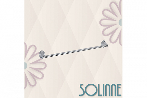 Полотенцедержатель Solinne Classic 15072, одинарный, хром 600см (1402.223)
