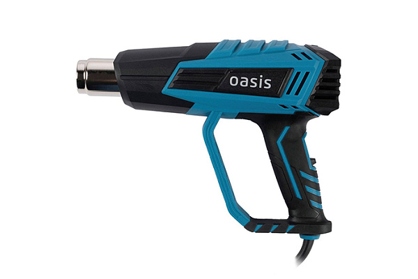 Фен OASIS TG-20E NEW электрический (2000Вт, 220/50В/Гц, темп. нагрева 60-600°С, 0,78кг)