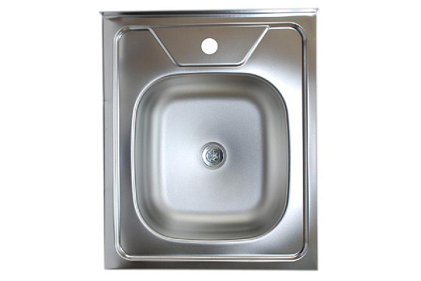 Мойка нерж 500х600х130мм т.0,4 (без сифона) Турция