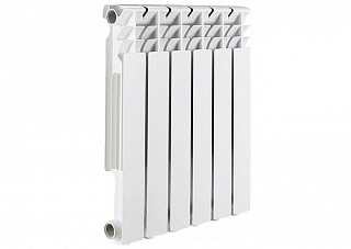 Радиатор биметаллический STI 500/80 6 секций (774Вт, 565х80х80мм, 8,09кг)