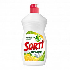 Жидкое средство для мытья посуды SORTI (СОРТИ) Лимон 450мл (537)