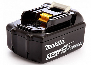 Аккумулятор MAKITA BL1830 18В, 3Ач Li-ion, без упаковки (632G12-3)