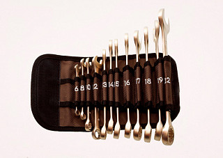 Набор ключей ДТ комбинированных 12 шт., в фирменной сумке (511312)