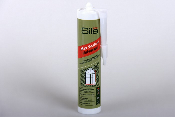 Герметик Sila PRO Max Sealant силиконовый, универсальный, бесцветный 280мл (262)