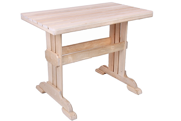 Стол из березы (1,0х58х75см) 