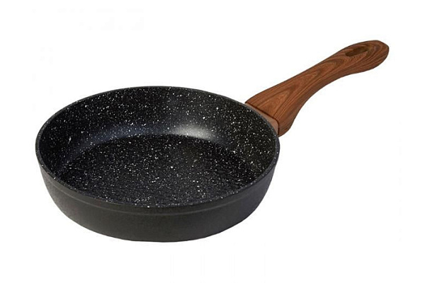 Сковорода кованый алюминий глубокая с мраморным покрытием BEKKER ELEGANT 26см (BK-7987)